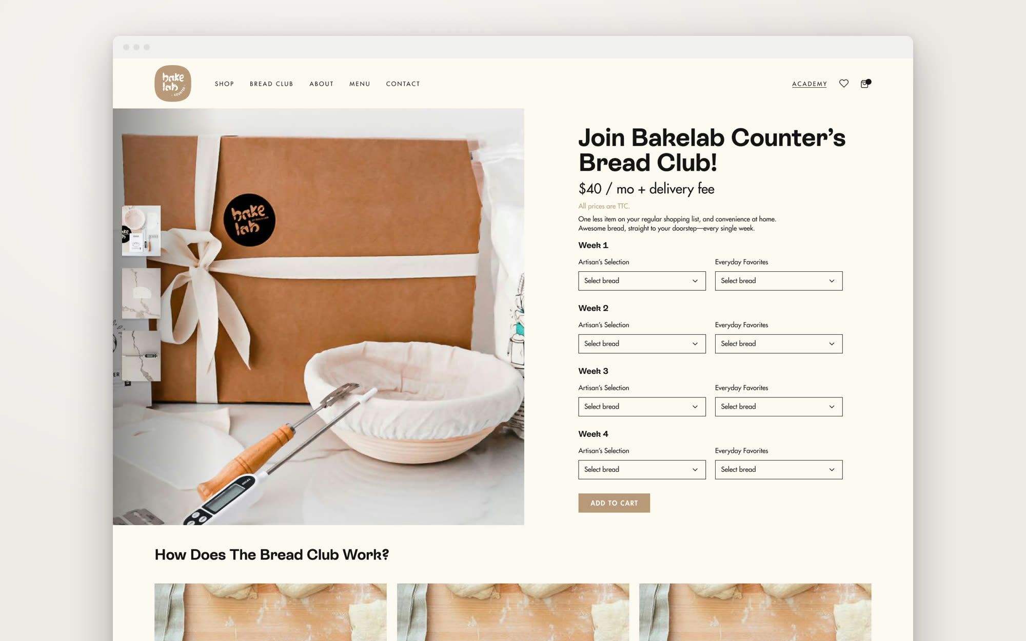 Bakelab deliverable 4
