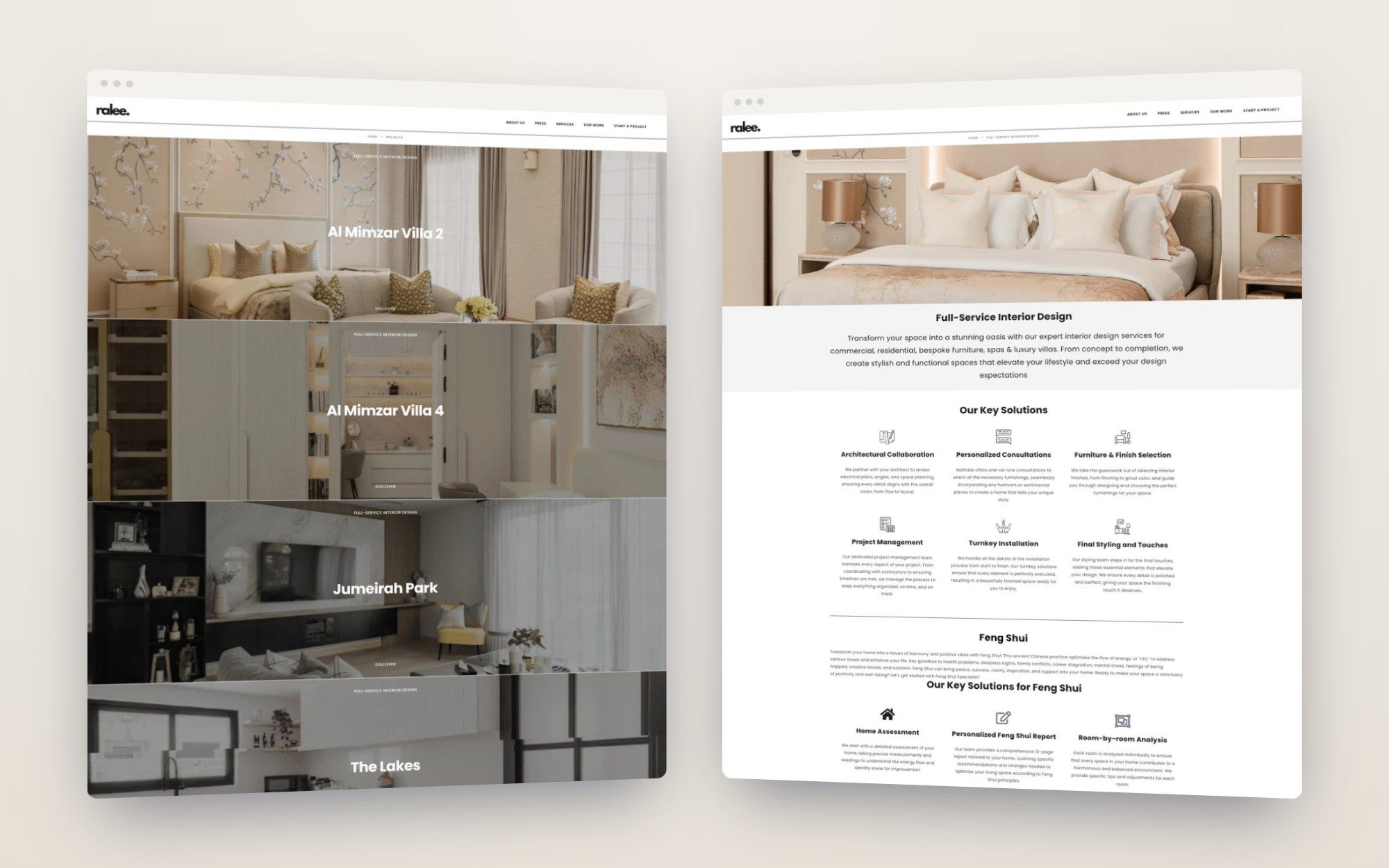 Ralee Design House deliverable 2
